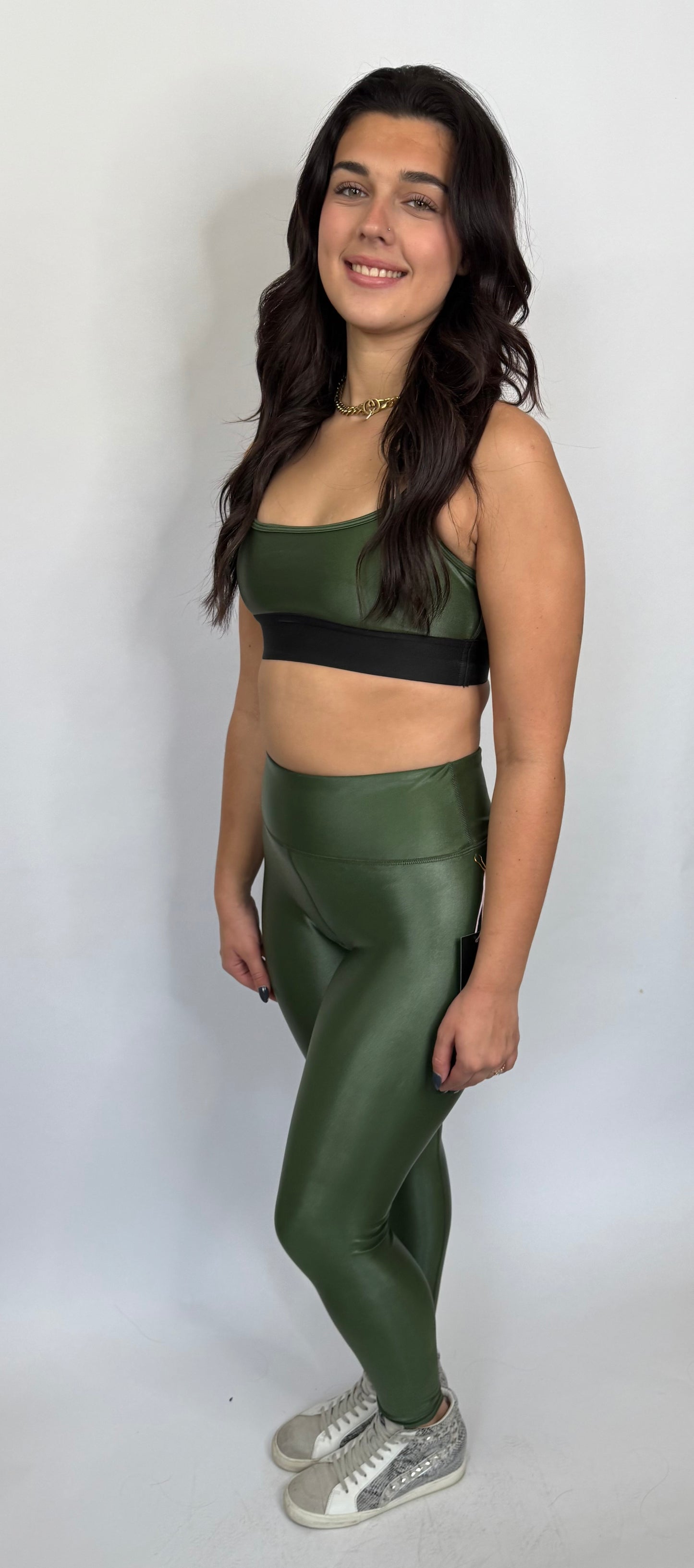 Lex Olive Sports Top