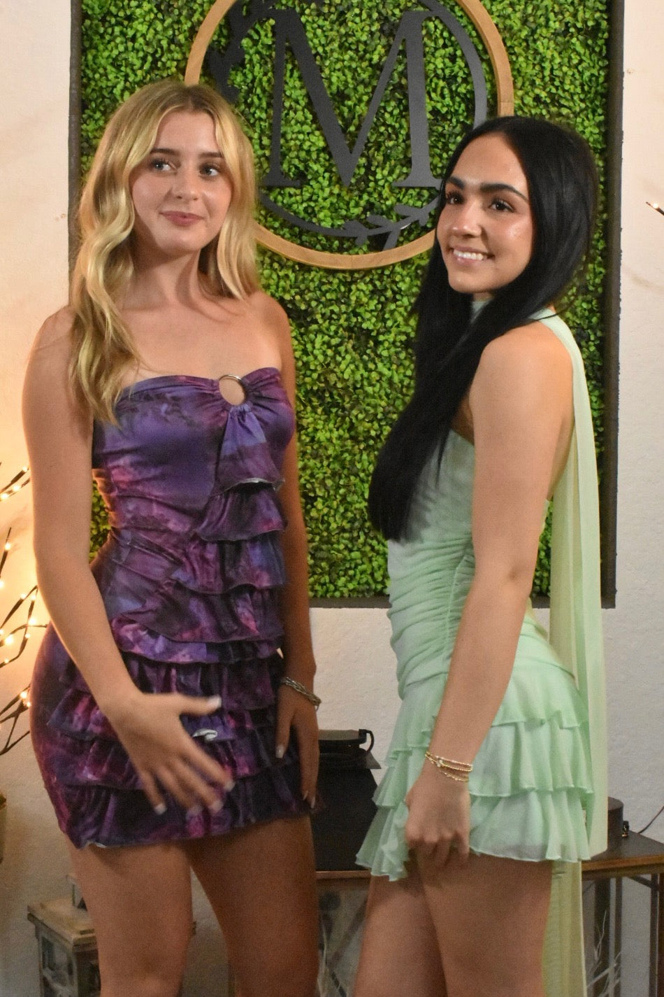 Violeta Bodycon Ruffle Mini Dress