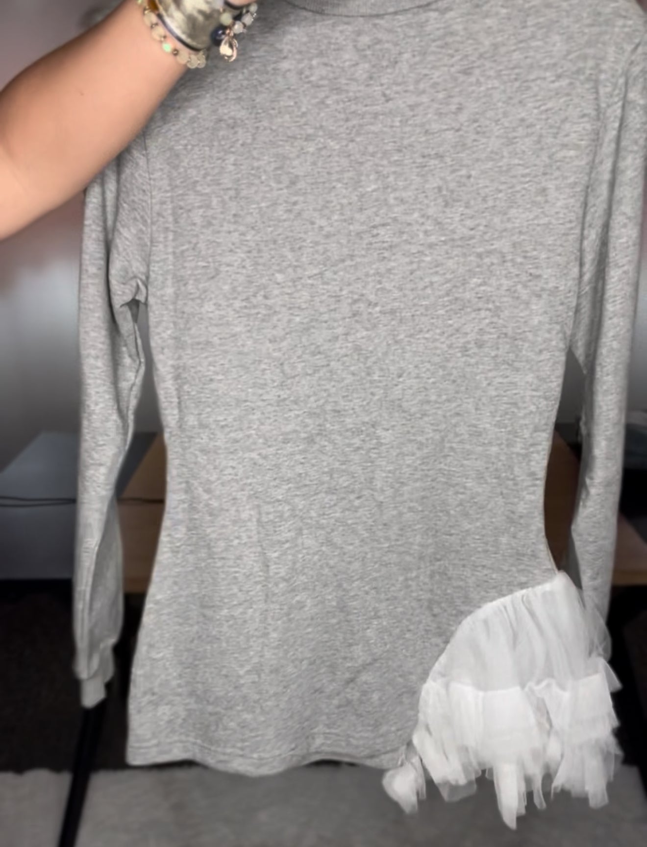 Catia Distressed Embellished Sweater