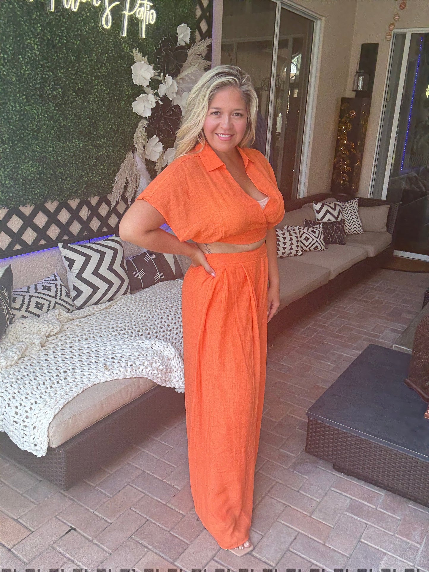 Alessia Top and Pant Set