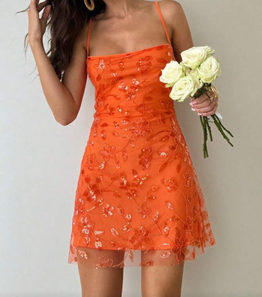 Alani Embellished Mini Dress