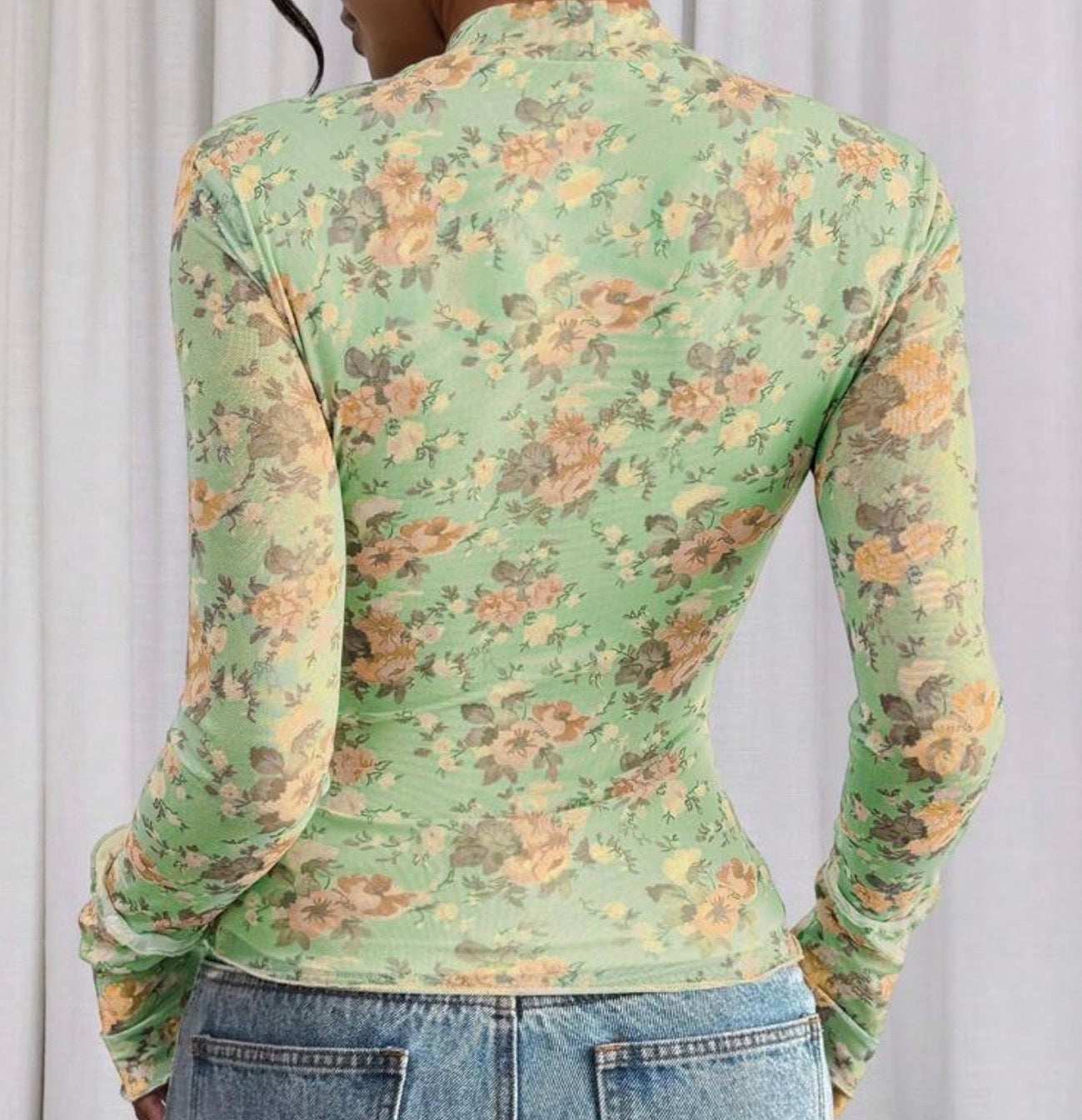 Kora Floral Long Sleeve Top