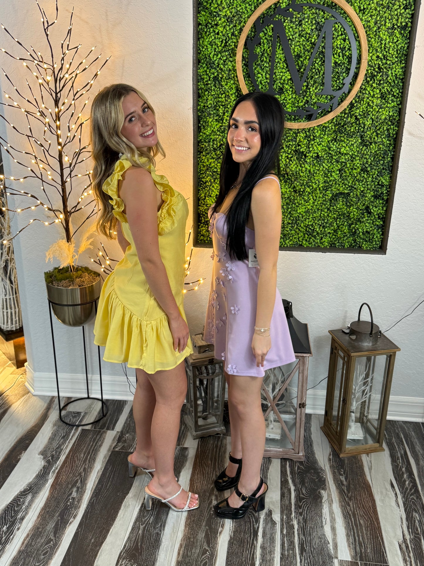 Emma Ruffle Mini Dress