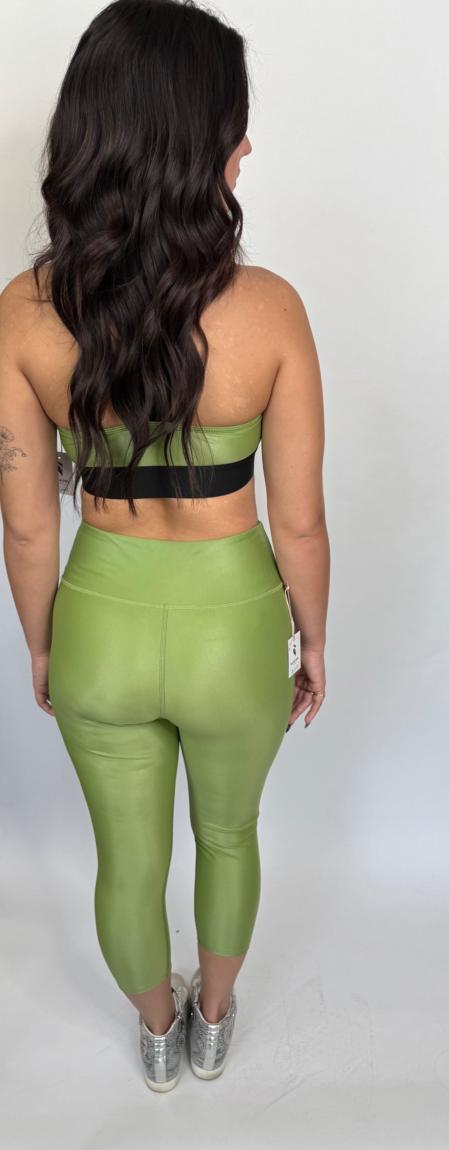 Lex Lime Sports Bra Top