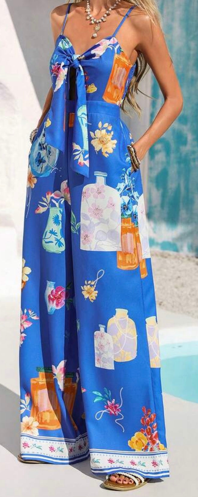 Estela Wide Leg Jumpsuit