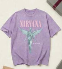 Groupie Lavender Oversized T-Shirt