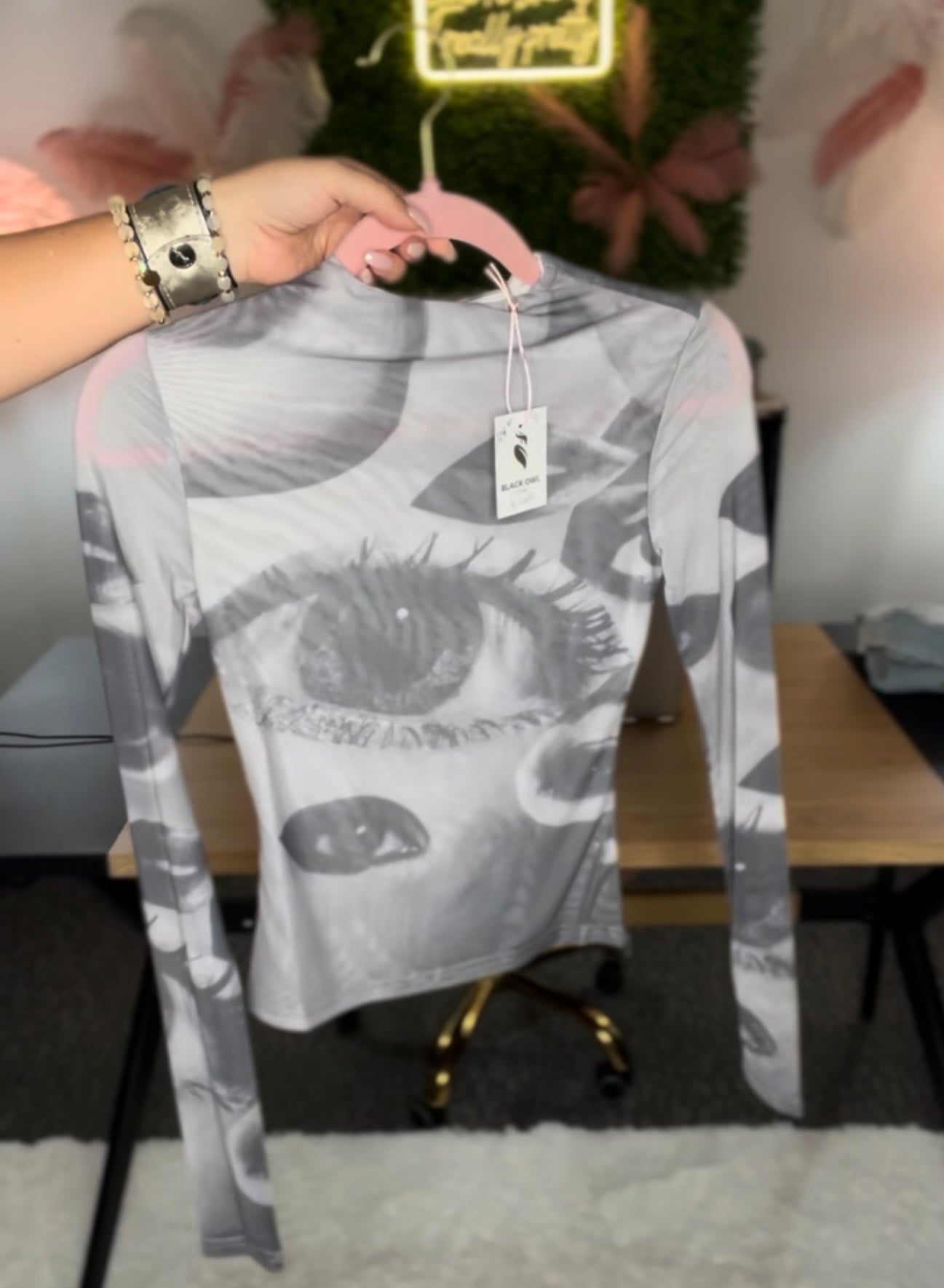 Look at me Sheer Top