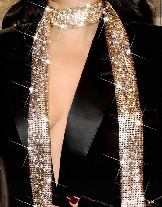 Elegant Chain Scarf / Necklace