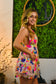 Impress Me Flower Sequin Mini Dress