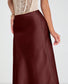 Rebecca Silk Like Long Skirt