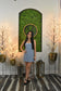 3D Floral Sweet Mini Dress