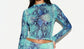 Wild Snake Mesh Sheer Top