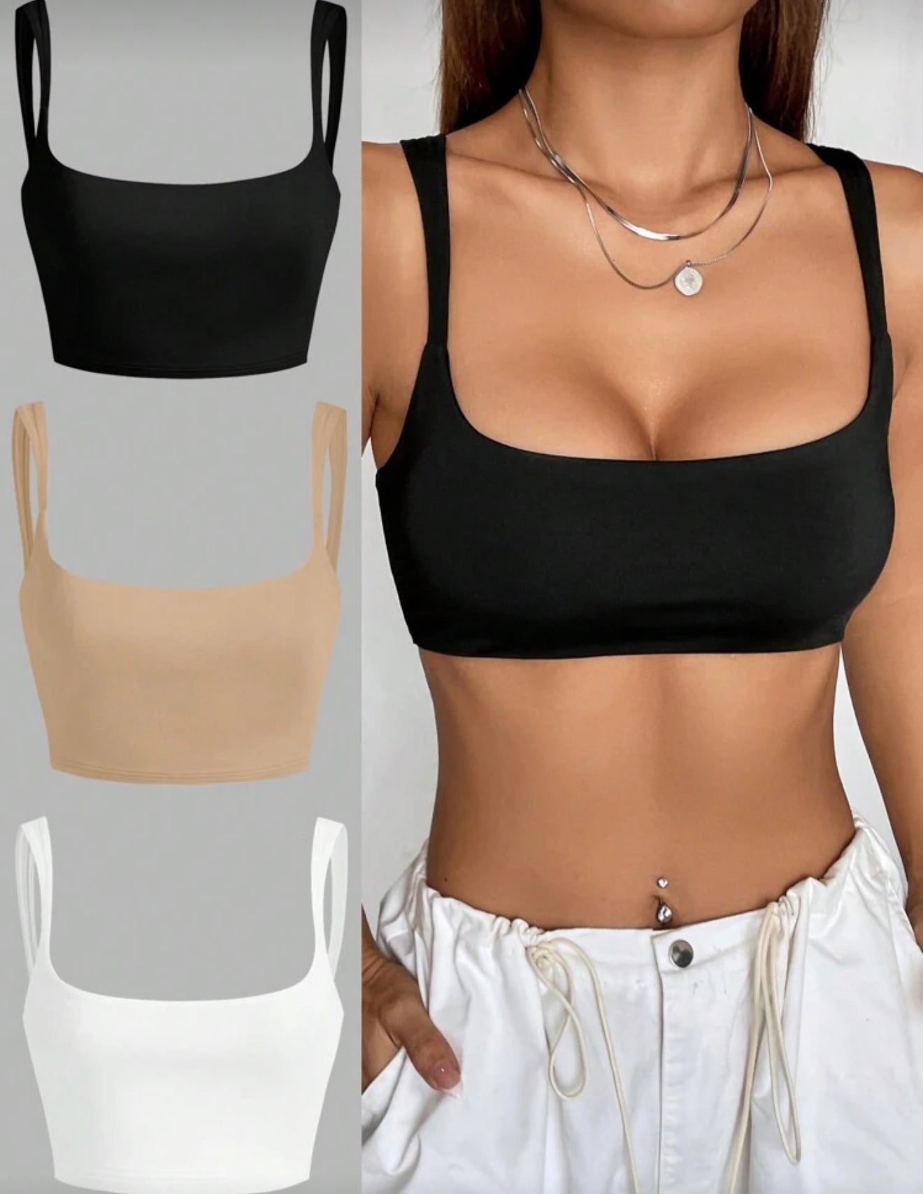 Under Wire-less Bralette Top