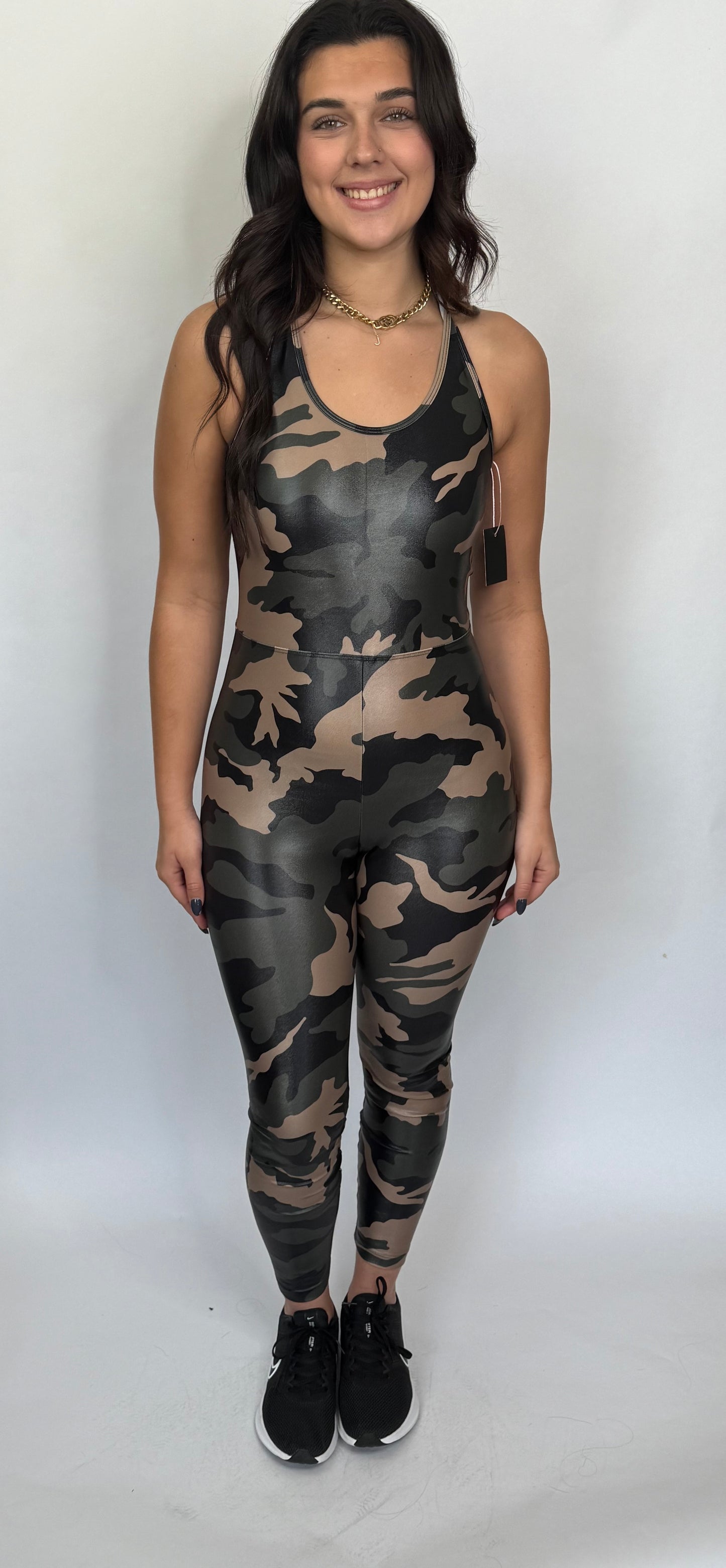 Camo Gloss Sports Jumpsuit
