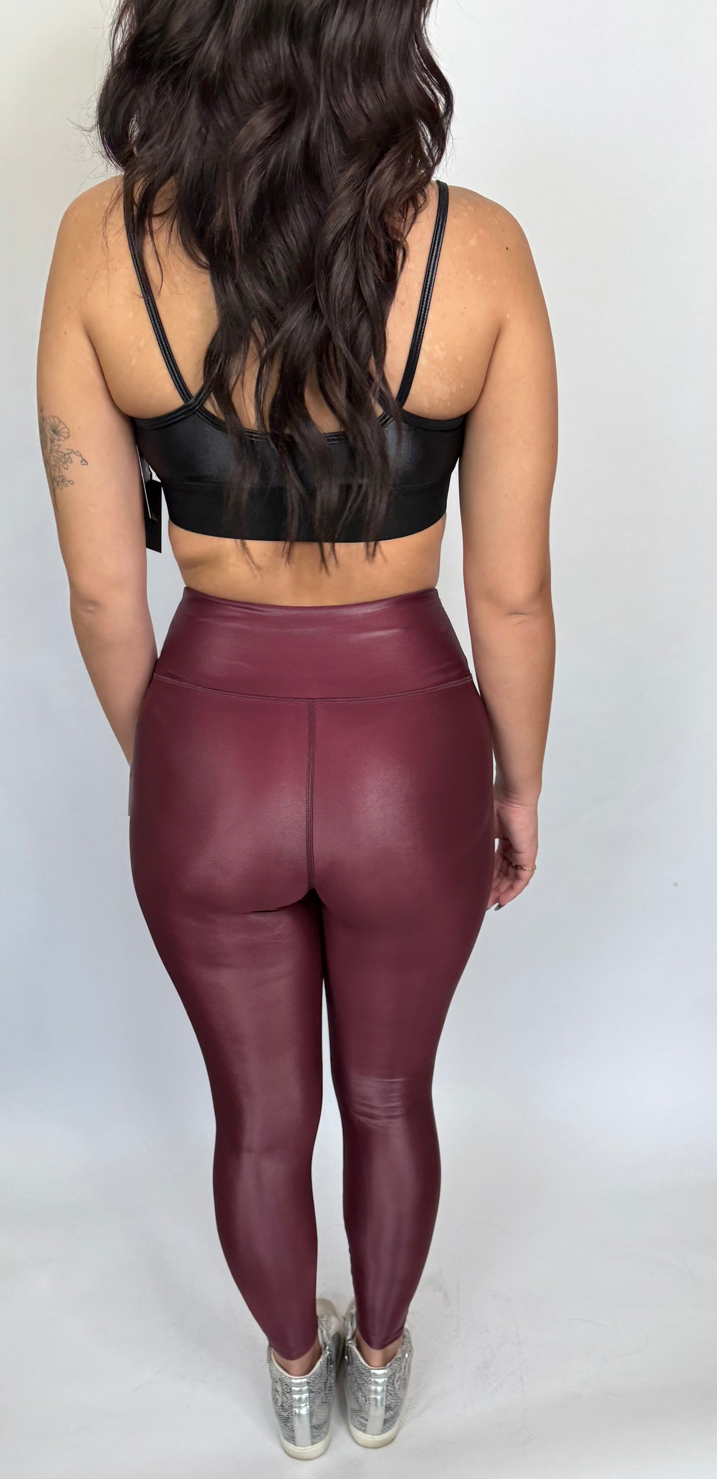 Cherry & Navy Legging
