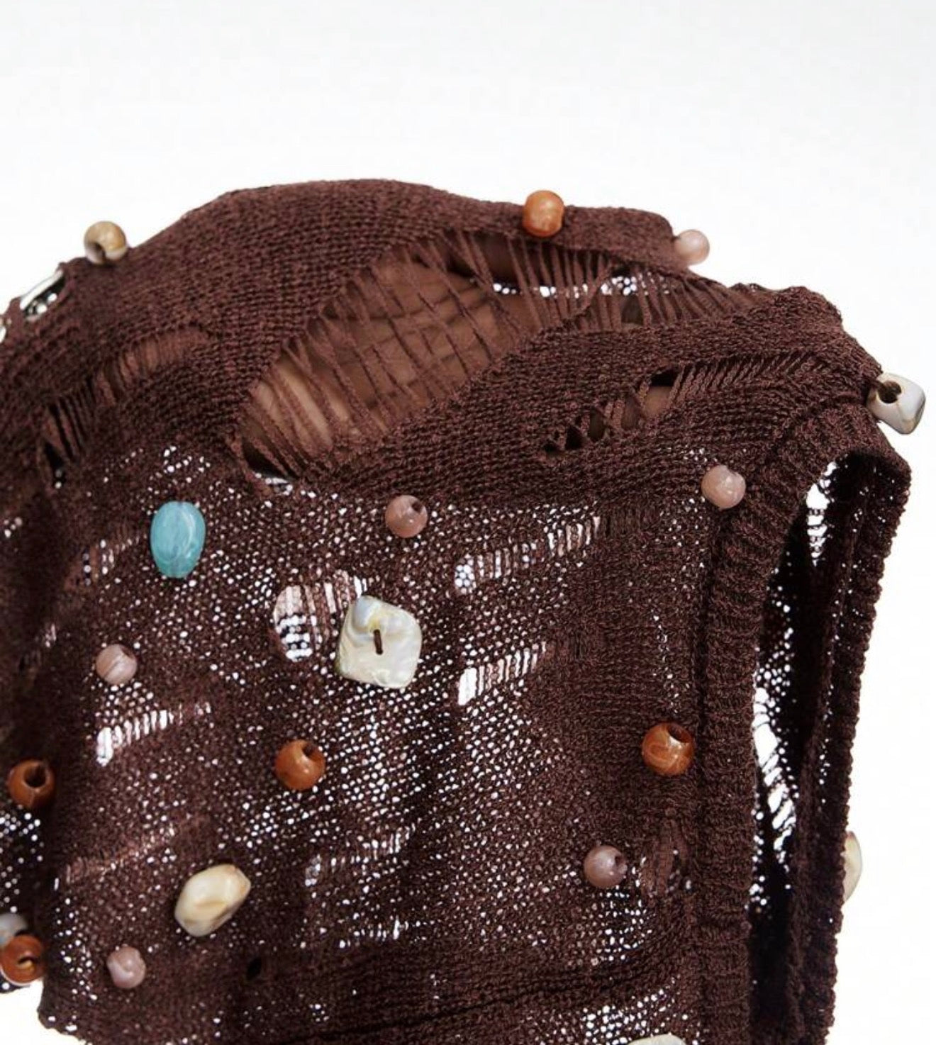 Lessy Jewel Distress Top