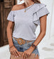 Brina Ruffle Off-shoulder Top