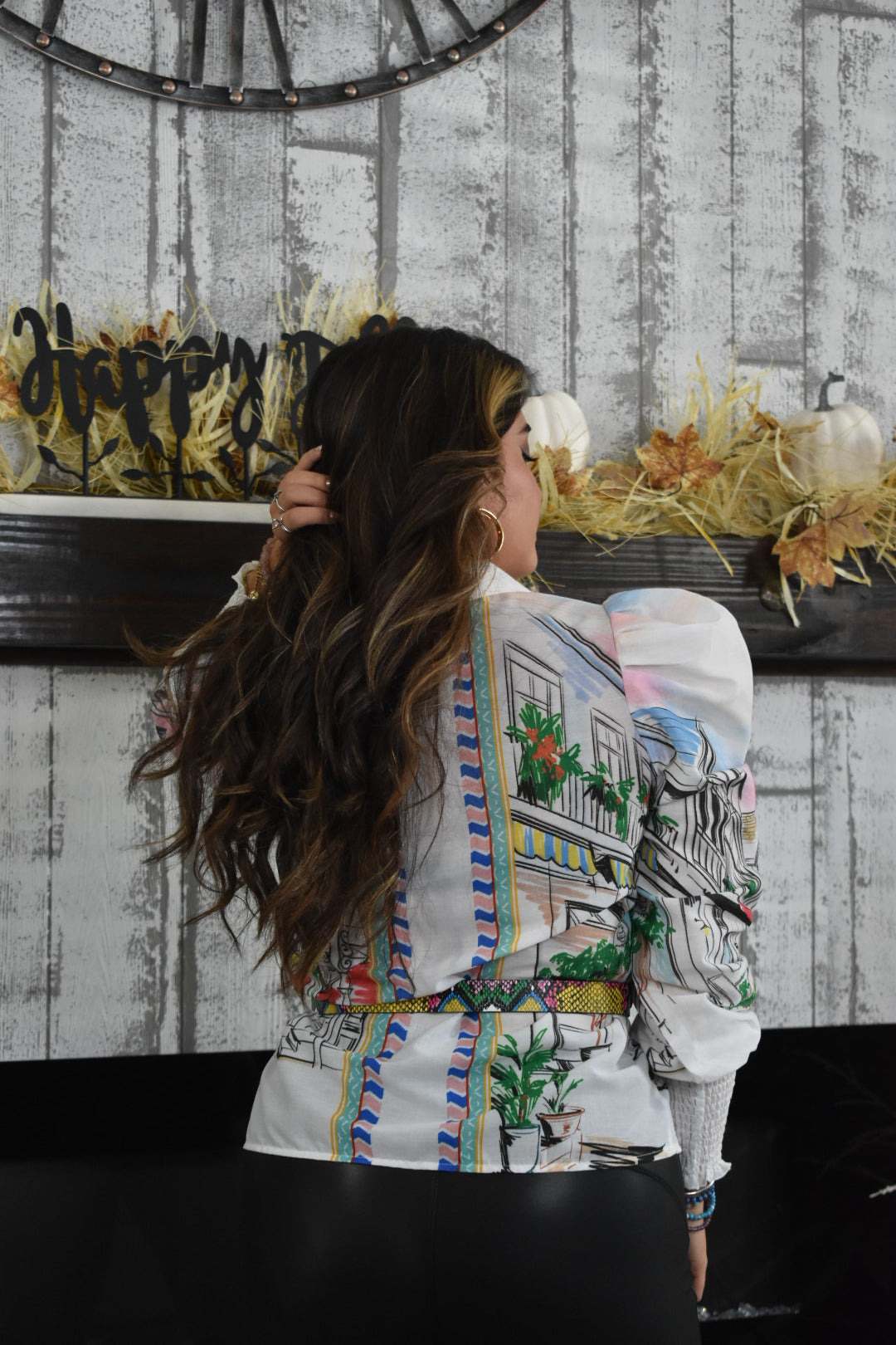 Take Me to EU Blouse