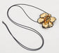Rosa Dorada Gold Metal Belt/Long Necklace