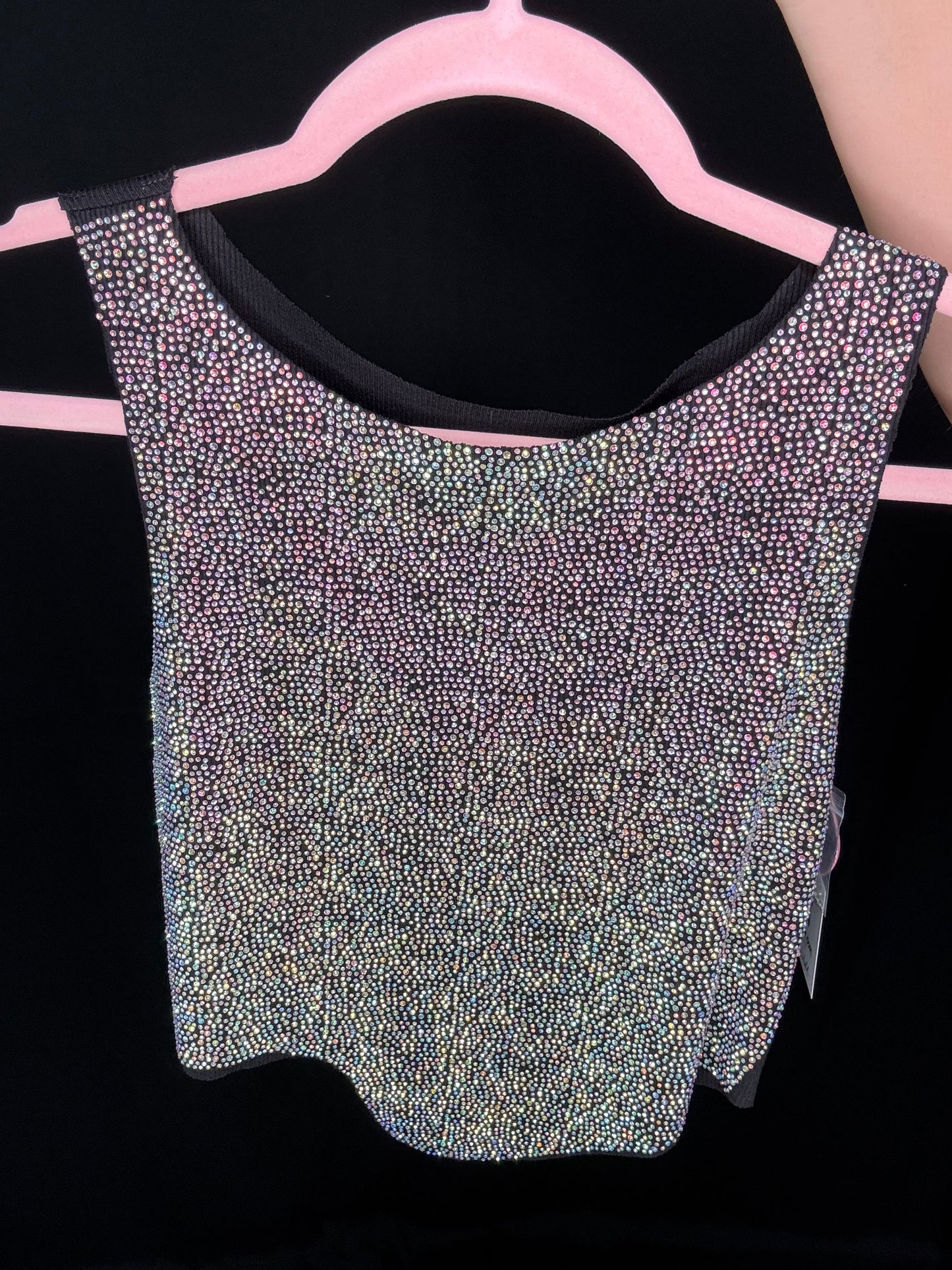 Sparkle the Night Crop Tank