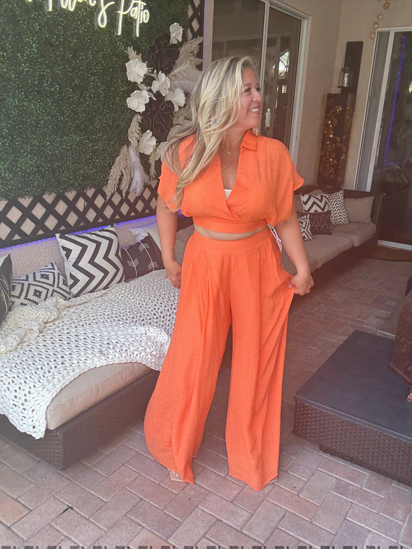 Alessia Top and Pant Set
