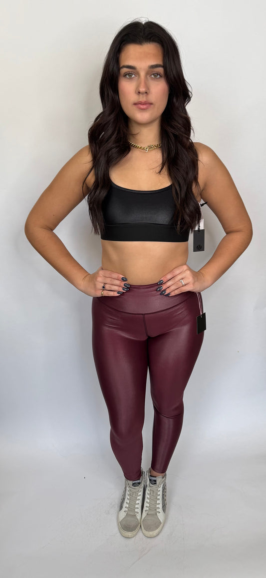 Cherry & Navy Legging