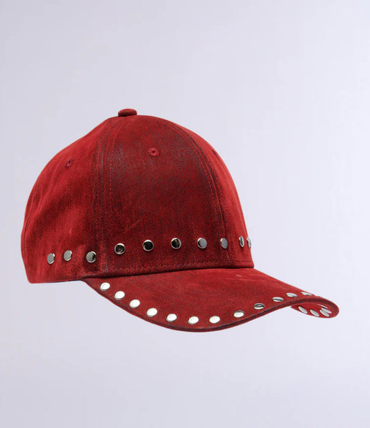 Velvet Studded Hat