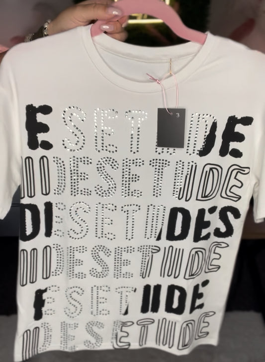 Sue Embellished Soft Tshirt