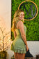 Noelia Sheer Ruffle Mini Dress