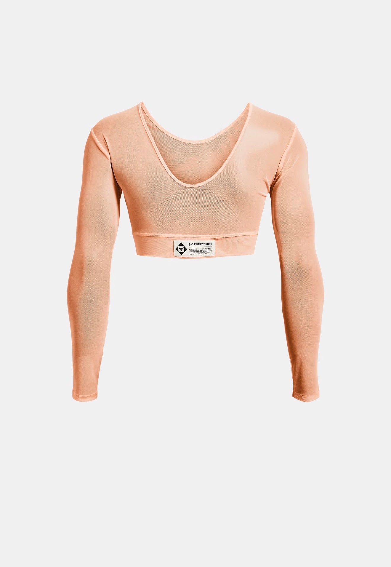UA Project Rock Sheer Crop Top