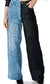 Extra Stretch Patch Wide Leg Jeans