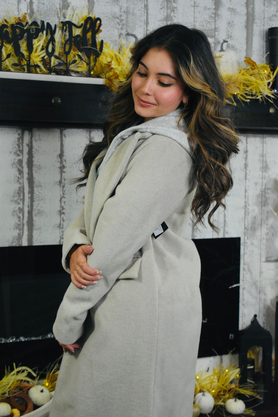 Hoodie Trench Overcoat