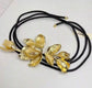 Mariella Flower Gold Metal Belt