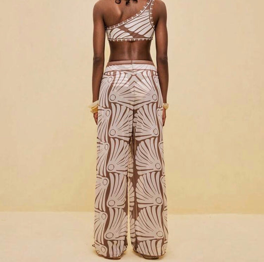 Palm Dessert 3-piece Swim suit & cover
