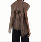 Dafna Sheer Ruffle Top