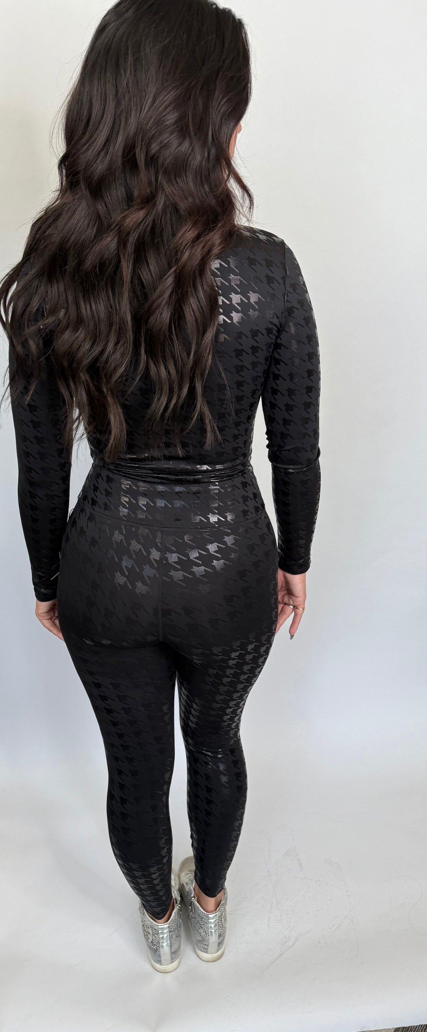Artsy Black Liquid Leggins