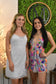 Impress Me Flower Sequin Mini Dress