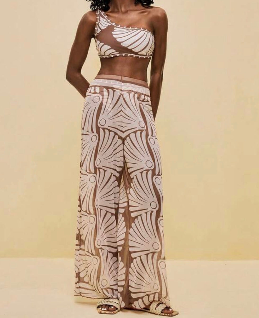 Palm Dessert 3-piece Swim suit & cover