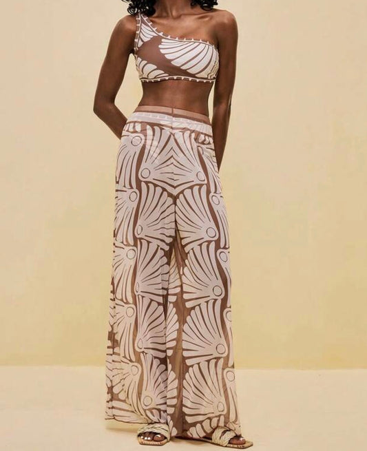 Palm Dessert 3-piece Swim suit & cover