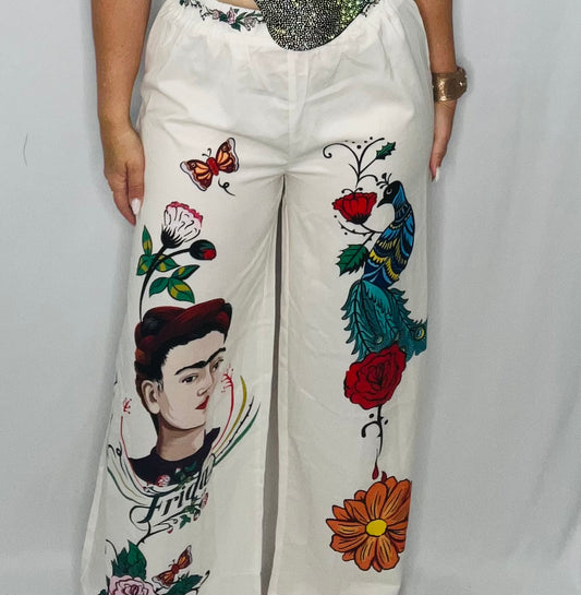 Frida High Waisted Wide Pants