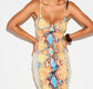 Cobra Goddess Bodycon Long Dress