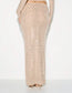 Adelina Rhinestone Embellished Long Skirt