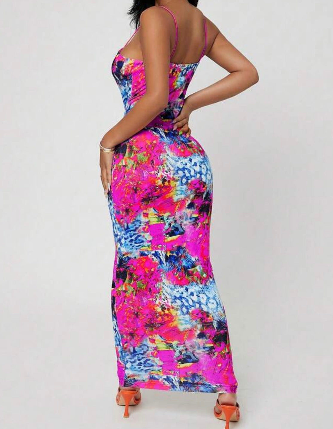 Sensational Summer Prints Long Tube Dress