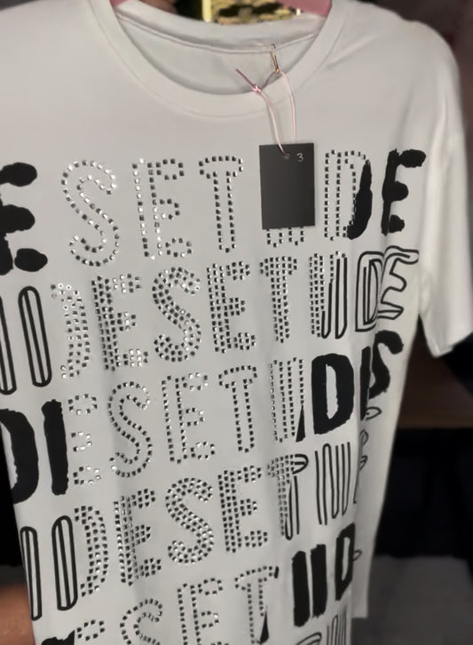 Sue Embellished Soft Tshirt