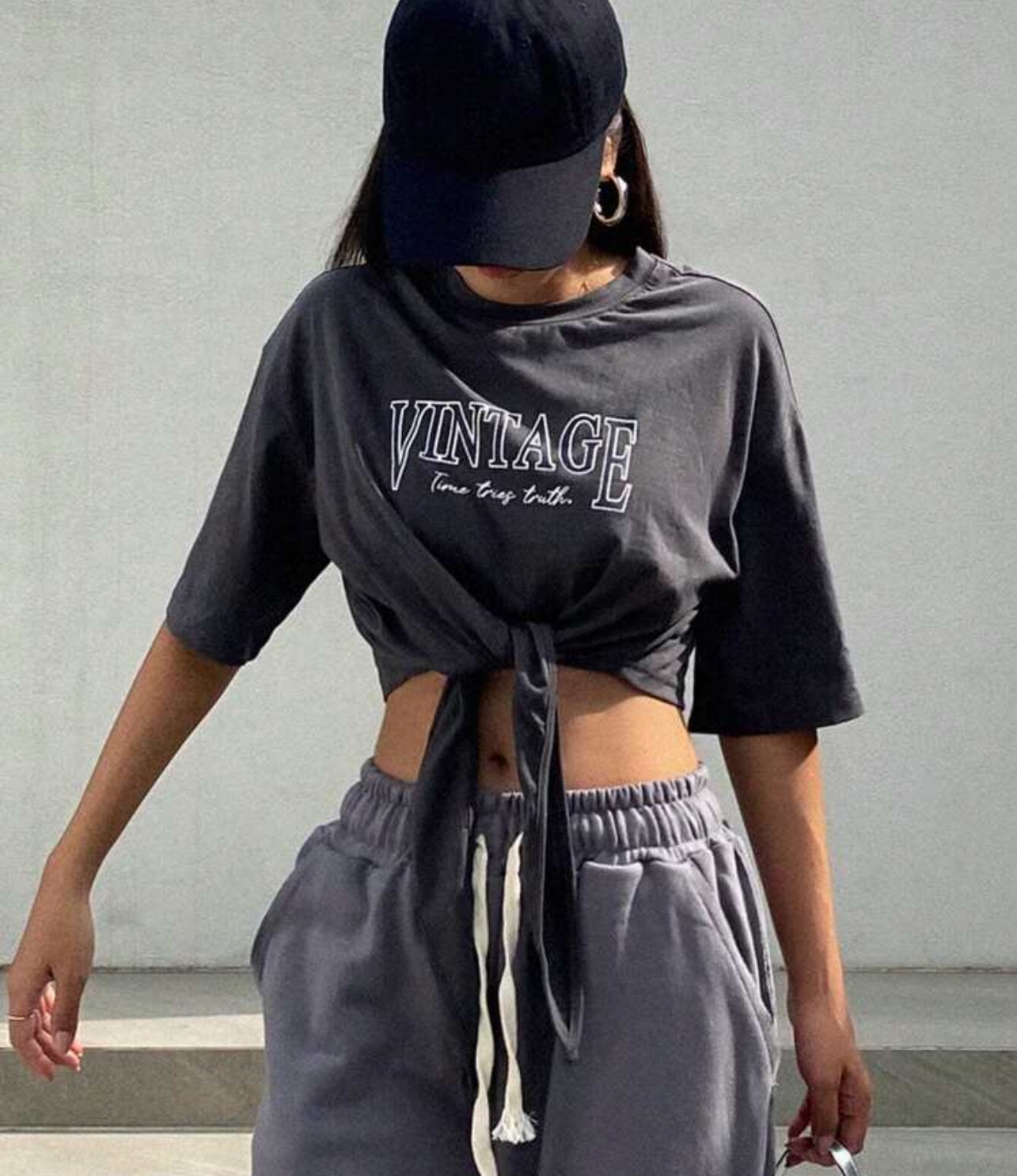 Vintage Crop T-Shirt