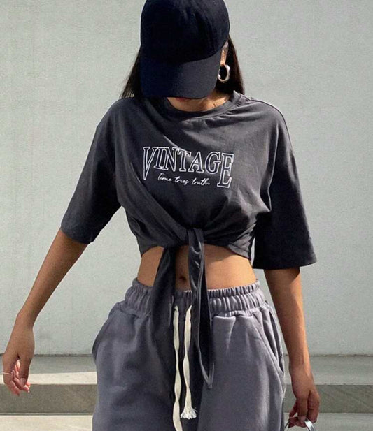 Vintage Crop T-Shirt