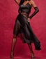 Rosalina Assymetric Silk Lace Dress