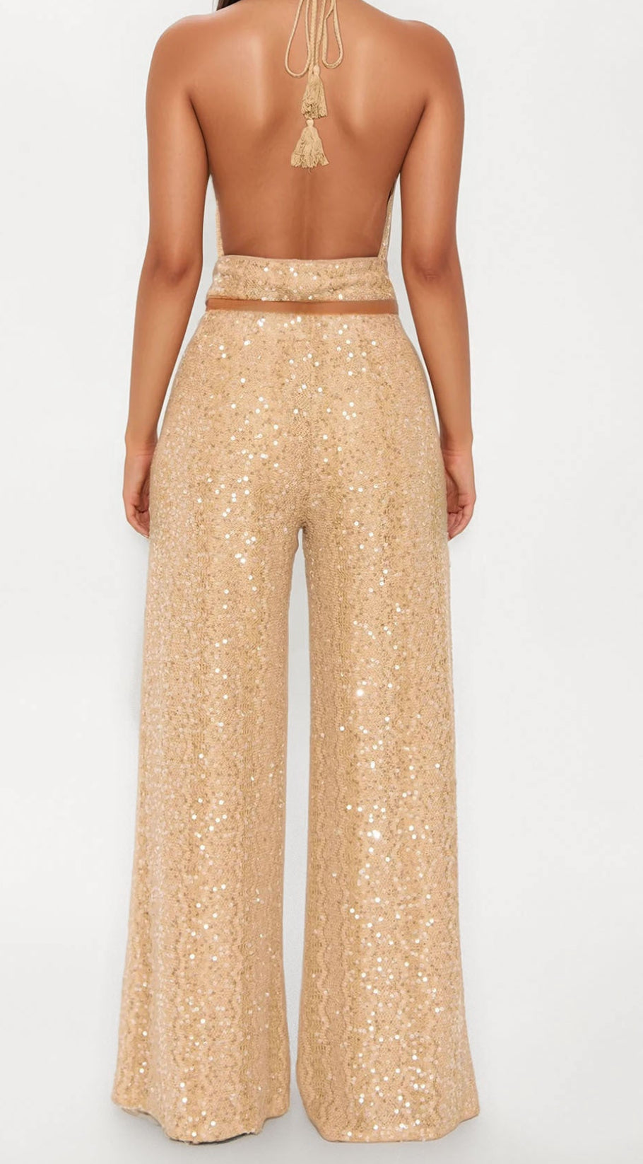 Tania Upscaled Halter Top & Pants Set