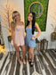3D Floral Sweet Mini Dress