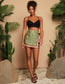 Tropical Print Boho Wrap Skirt